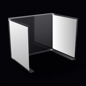빅사이즈 투명 책상 가림막 고급 칸막이파티션