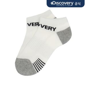 키즈 컬러블럭 앵클 삭스 (WHITE)