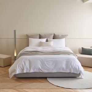 [꼬또네] 순면 사틴 60 베딩세트 / 이불커버, 베개커버 / 화이트,그레이,베이지