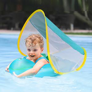 오리지널 유아 아기 스위밍 튜브 UV 자외선 차단 그늘막