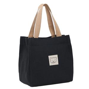 인기 피크닉 도시락 반찬통 런치 가방 캔버스 토트백 여자쇼퍼백 여자토드가방