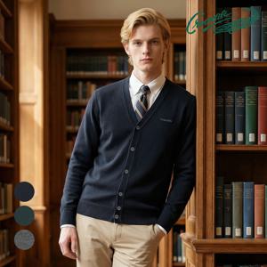 시그니처 이중 우수 브이넥 가디건 CDAAATP9794