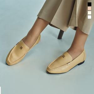 [정상가 59000원] 미르바네스슈즈 H로고 포인트 로퍼_2cm