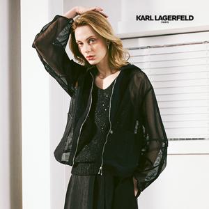 [최초가 89,900원] 25SS 시스루 네트 후드 점퍼