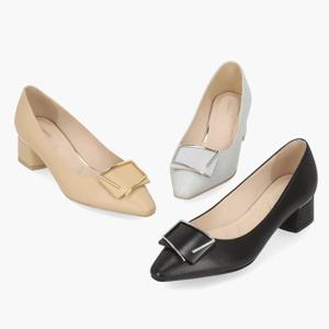 엘칸토 여성 구두 양가죽 펌프스 힐 3종택1 LCWD79U413