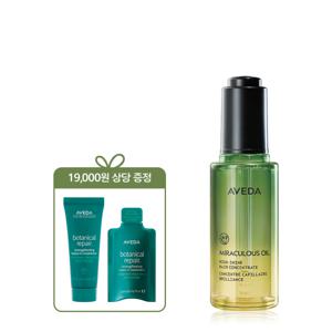 [롯데백화점](단독) 미라클 오일 50ml (+손상모케어 에센스 35ml)_윤기부여