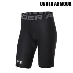 [UNDER ARMOUR] 히트기어 아머 롱 쇼츠 숏 레깅스 블랙 1361602-001