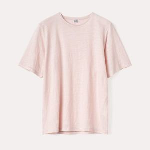 토템 232 5056 253 오버사이즈 여성 파우더 린넨 반팔 티셔츠