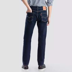 남성 505 스트레이트 진 다크인디고 청바지 00505-1550