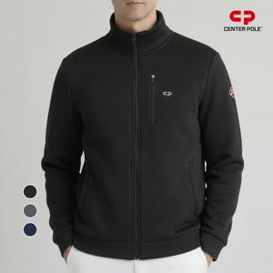 센터폴 남성 플리스집업자켓 CN6MJ1201 겨울 밍크기모 골프 등산 외출 데일리 출근룩