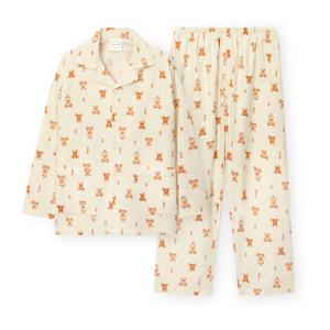 [롯데백화점]남성 G219 핫도그베어 긴소매 파자마 세트 OR25WMGEG219