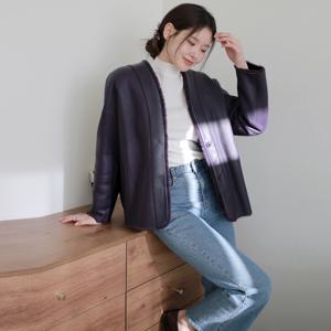 [최초가 590,000원]노르벨 리버시블 무스탕 자켓