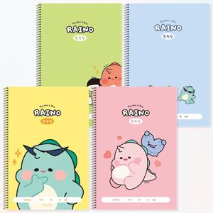 라이노 초등노트 알림장 넓은칸 캐릭터공책 입학선물