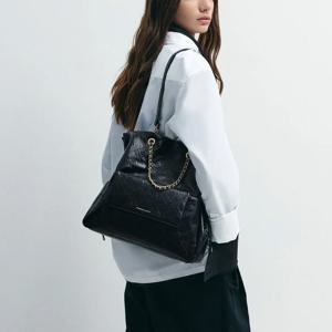 듀오 퀼티드 브레이디드 스트랩 드로스트링 투웨이 백팩 2colorrs CK2-30782756