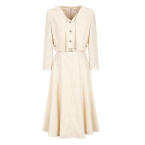 [롯데백화점][제이제이 지고트]브이넥 플레어 원피스 +재킷 세트(GP4A0OP351)