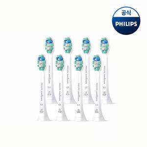 PHILIPS  소닉케어 C2 옵티멀 플라그 케어 칫솔모 화이트 8개입 HX9028/14