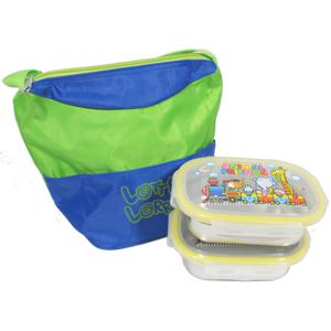 애니멀프렌즈 야외도시락세트 어린이집 피크닉용기 유아용 소풍도시락