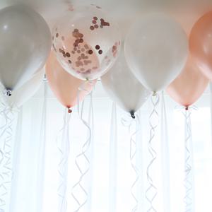 천장 생일 파티 풍선 세트 20P 컨페티 펄풍선 이벤트 기념일