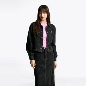 [정상가: 169000원] 타미진스 데님 크롭 셔켓 (T32F6WSH10TWL11BZ)