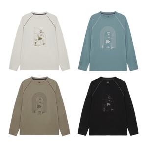 (공식)남성 살리오 긴팔 티셔츠 NT7TR51 4종 택1