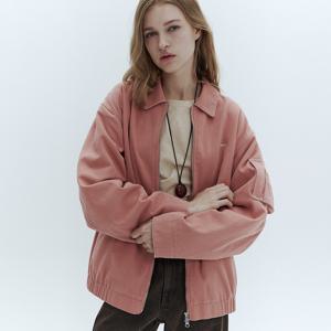 [최초가 269,900원] 워시드 유틸리티 블루종_INDIE PINK