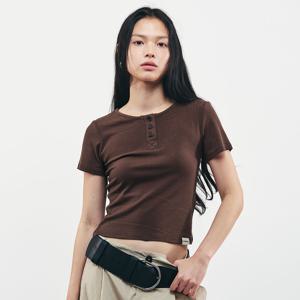 [최초가 45,000원] 에센셜 헨리넥 골지 반팔티_10COLORS