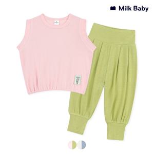 멋쟁이곰 여름 라운지웨어 유아상하복