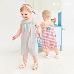 꿀벌롬퍼유아점프수트아기우주복_N