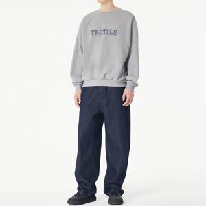 [MEN] 로고 스티치 프린트 피그먼트 맨투맨 2종택1 91M5122212[LTBS]