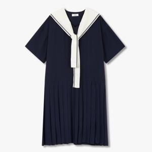 [톰보이] 카라 배색 원피스 9166241882