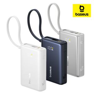베이스어스 보조배터리 케이블 일체형 디스플레이 초고속충전 피코고 10000mAh 45W