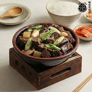 [마음식당] 국내산 뼈없는 소갈비찜 500g x 10팩, 실온보관 순살갈비
