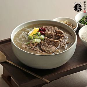 [마음식당] 국내산 뼈없는 소갈비탕 600g x 3팩, 실온보관 순살갈비탕