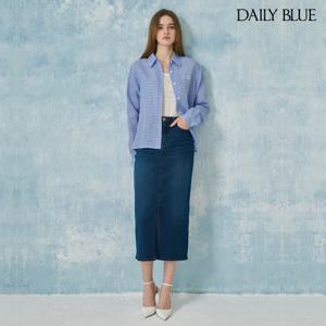 [론칭가59,900원] 데일리블루 데님스커트 1종(인디고)