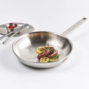 [류니키친공구]  316Ti스텐 통5중 샤프 딤플팬 26cm