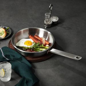 [류니키친공구]  316Ti스텐 통5중 프로 소테팬 22cm