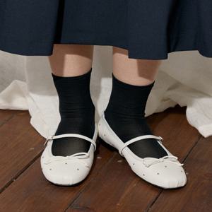 질 바이 질스튜어트 JLSO5E109WT [루시] 스터드 리본 메리제인