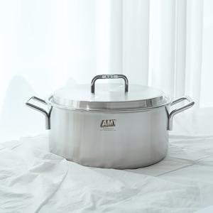 [류니키친공구]  316Ti스텐 통5중 샤프 베이직 팟 28cm