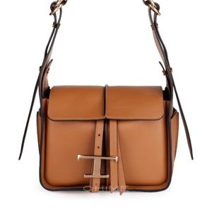 숄더백 T 타임리스 메신저 브라운 XBWTSBY0100