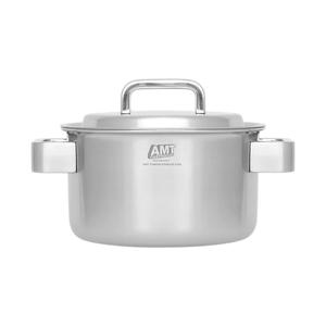 [류니키친공구]  316Ti스텐 통5중 프로 양수냄비 24cm