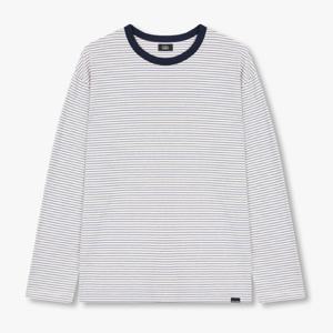 [MEN] 롱 슬리브 스트라이프 링거 티셔츠 91M5122214