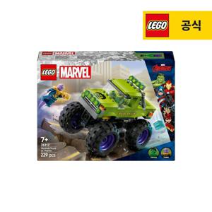 슈퍼히어로 마블 76312 헐크 트럭 대 어벤저스 타노스