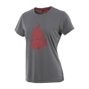 비트로 여성용 기능성 배드민턴 탁구 테니스 반팔 티셔츠 RT719532_GY