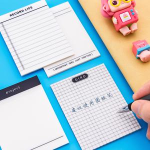 점착 투명 메모장 떡메모지 접착 반투명 필름