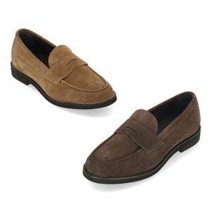 인텐스 남성 소가죽 스웨이드 페니 로퍼 2.5cm LCMD68I34V