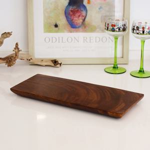 나무 도마 플레이팅 접시 33센티