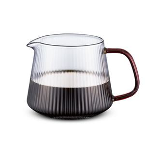 플리츠 유리 커피서버 포트 드립주전자 650ml (WG1) [커피서버,커피주전자,핸드드립주전자,드립주전자,드립서버,드립포트]