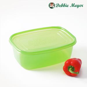 그린박스 김치통 냉장고정리 야채보관용기 샐러드용기 1.4L 1p