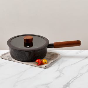 NEW 기름이 적게드는 스플래터 티타늄코팅 인덕션겸용 냄비라이팬 20cm