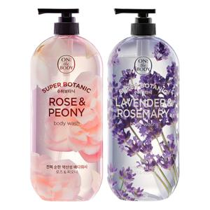 [롯데백화점][엘지생활건강](온더바디) 수퍼보타닉 바디워시900g 선택1